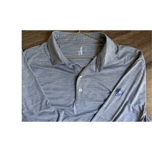Johnnie-O Northwood Club Dallas Performance Golf Polo Shirt Mens XL Long Sleeve
